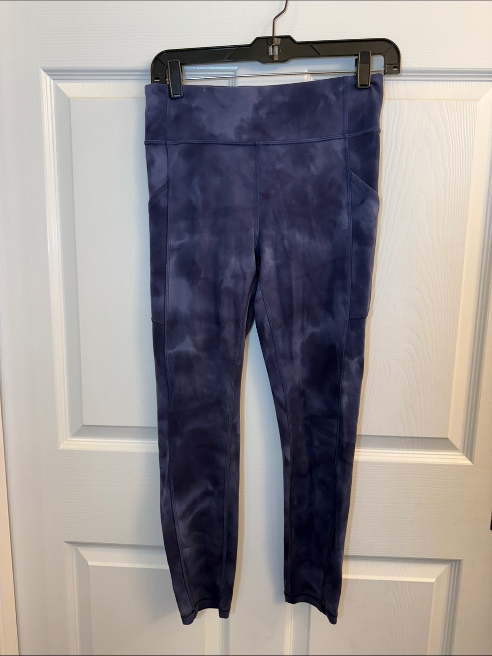 lululemon athletica Navy Tie-Dye High-Rise Leggings